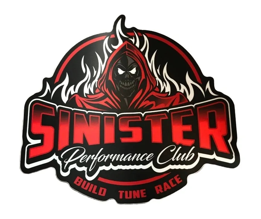 Sinister Logo Sticker - LARGE